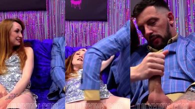 MILF COUGAR SET TO FUCK ON GAME SHOW