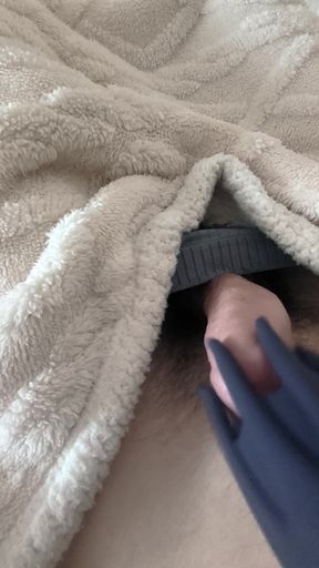 Orgasm with Cock-head Vibrator