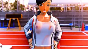 3D Animated Yuko gets fucked hard and creampied