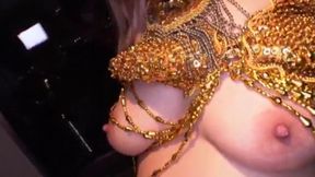 Exciting Samba Night: Erotic Gal's Netted Asses & Wild Tits Lead to Late-Night Fun