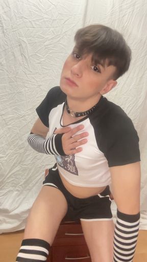Cute Femboy Trying New Toys