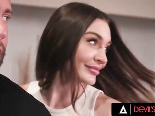 Honey Masturbates In Front Of Housemate Previous to Hard Screw