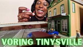 Tinies in Village Vored ft Queen Ava - An giantess vore scene featuring: size fetish, tiny man pov, femdom pov, mouth fetish, close ups, and evil giant - 1080 MP4