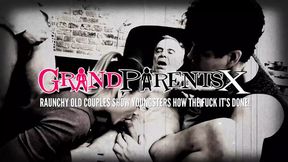 Filthy au-pair delivers unadulterated debauchery to horny&#x1F975; grandparents in this raw, XXX hardcore romp.