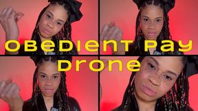 Obedient Pay Drone- Ebony Findomme Goddess Rosie Reed Financial Domination Obedience Training- standard definition