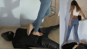 Ballet flat trampling