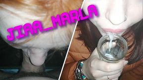 Широко откройся и возьми весь мой большой член глубоко в горло твоей шлюшки