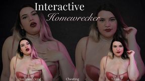 Interactive Homewrecker Date - Mean Homewrecking Task with Countess Wednesday - Cheating Encouragement, Female Led Relationship, Financial Domination