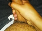 Jerking off alone in the Quarentine after breakfast - The Cazique