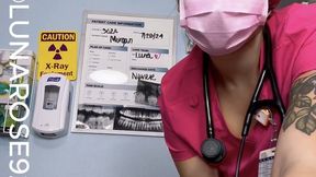 ANAL STRETCHING WITH NURSE LUNA! POV