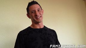 Aroused stepson Jesse Bolton severely drilled by stepdad Jax Thirio