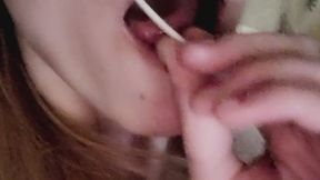 Cookie and A Toothpick