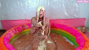 Wam!!! Anal Punishment with Slime and Brownie Dough