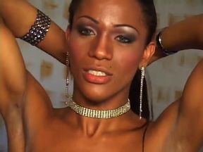 Horny tranny with big ass gets fingered and then fucked from this dude