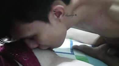 Stepsister rides rough latino tongue until panties stay stuck