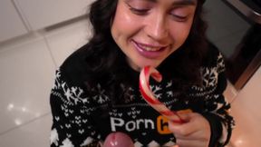 Naughty weihnachtstitten kreischend genutzt geleckt verschmiert spermabesudelt