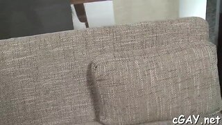 Filthy and delighful facial cum shot for pretty flower teenager