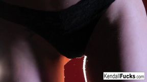 Elegant Kendall Karson's solo female video