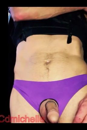 Cdmichelle Trying on Daughters Sexy Panties