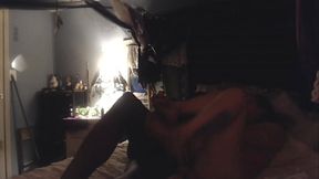 mandycandy424 rides big black cock then takes it from position