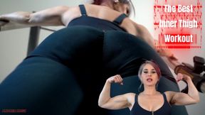 The Best Inner Thigh Workout: POV Scissorhold you at the gym Domina Andrea Rosu MOBILE