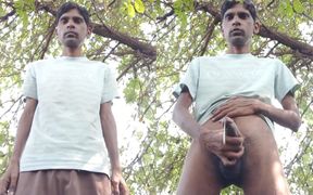 Outdoor Masturbation and Cumming