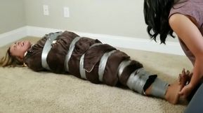 Megan Jones - Mummified Tickling