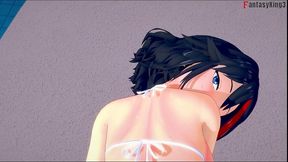 ryuko matoi red pov bikini sex - killlakill - full & pov version on sheer & ptrn: fantasyking3