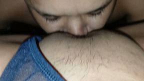 Hindi Sex Wife's Pleasure Sucking Milk From Her Breasts