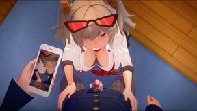 Bernice Swallows, Performs a Titjob & Gets Fucked While Pressed Against Wall