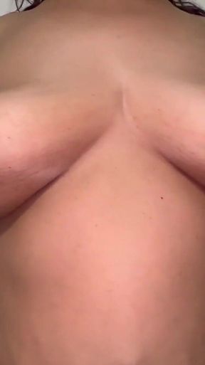 Measuring. Huge J Cup Tits