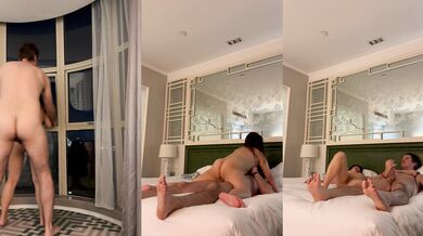 Lulu Wild - The Escort Job Fucked Lulu on The Hotel Window For Everyone To See Her Body