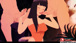 HINATA DO TASTEY ORAL NARUTO ON THE BEACH - GREATEST NARUTO ANIME PORN 4K 60FPS