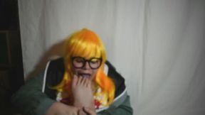 Futaba Sakura Sucks Her Own Toes And Feet ? Persona 5 Cosplay
