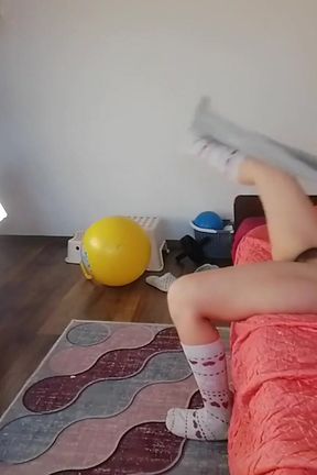 Amateur Wife Does Yoga Naked, Hairy Pussy, Big Ass, Big Tits. Amateur MILF with Big Ass, Big Tits, Hairy Pussy.
