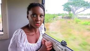 Busty Black Babe Gets Pounded Hard In The Great Outdoors