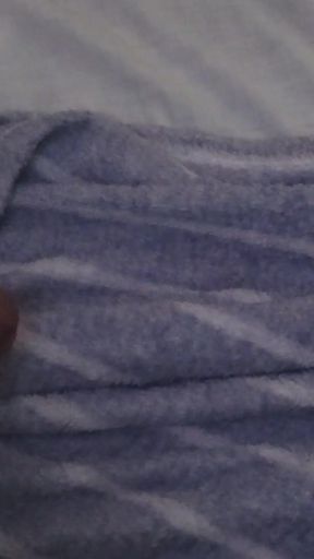 I got on my side but the guy's cock stuck from behind   Clip 1