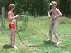 Two Country Boys Wrestle Naked Then Blow Each Other