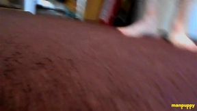 Hunk Jeff Drizzle Got His Cock Throbbing During Foot Play