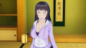 Hinata from Koikatu Gives Hot Blowjob & Toy Play for Creamy Orgasm