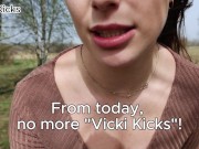 From today, no more "Vicki Kicks"❗ It's over! I'm done with this (April Fool's Day)