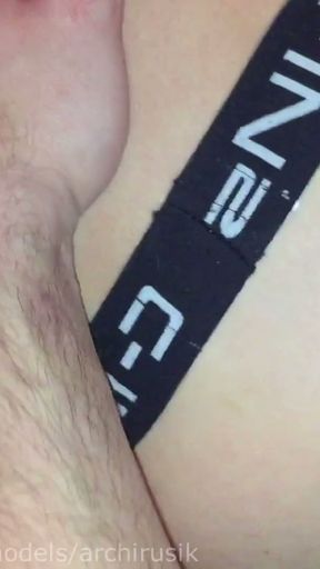 Hot fuck of students on sperm! Young straight gopgiki decided to have sex with big dicks!   Clip 1