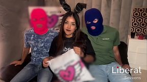 Casting &quot_Experimentando con una conejita sexy&quot_