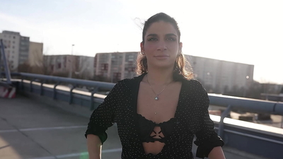 GERMAN SCOUT - Fit Italian Babe Lola Danger with small Tits Pickup for Hard Casting Fuck