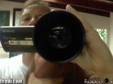 Sweet Bailey Blue and a guy she is in love with are having sex in her huge apartment