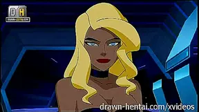 Black Canary Rides The Flashs Energy Rush in Steamy Justice League Tryst