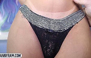 Latina teen trans Gaby Maia amazing cock sucking and anal doggy fucking