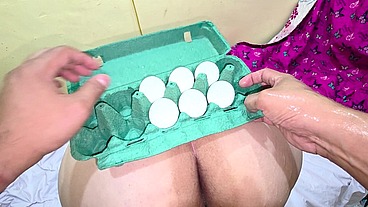 Breakfast is the most important meal of the day, if it comes out of my asshole, like these eggs with sausage