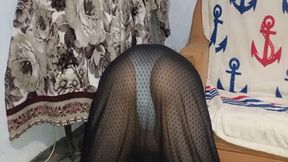 Sticking out stuck ass WMV