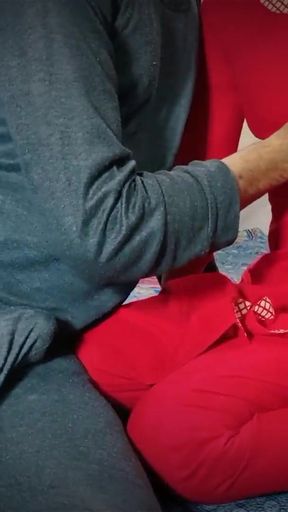 Jaw-dropping moment from &quot;Punjabi Bhabhi Ki Chudai Full Video In Punjabi Audio Sex&quot;